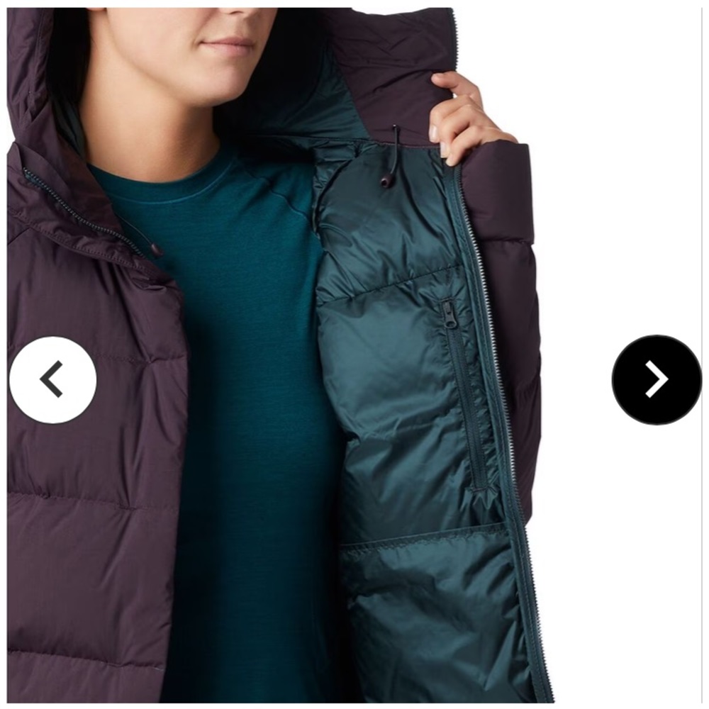 Mountain Hardware Glacial Storm Jacket - Black Me… - image 2